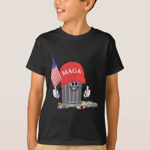 Camiseta Funny Trump Mega basura puede caricaturizar a pers