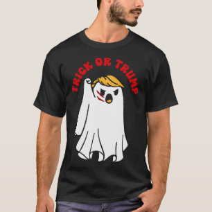 Camiseta Funny Trump o Trump en la lucha contra el fantasma
