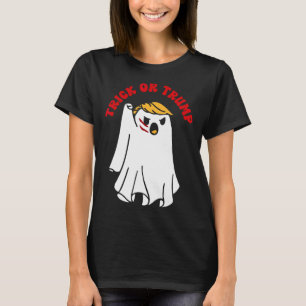 Camiseta Funny Trump o Trump en la lucha contra el fantasma