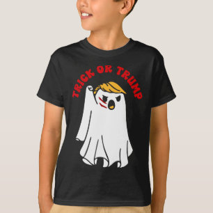 Camiseta Funny Trump o Trump en la lucha contra el fantasma