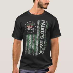Camiseta Funny Trump Paddys Back 45 47 St Patricks Day Esta