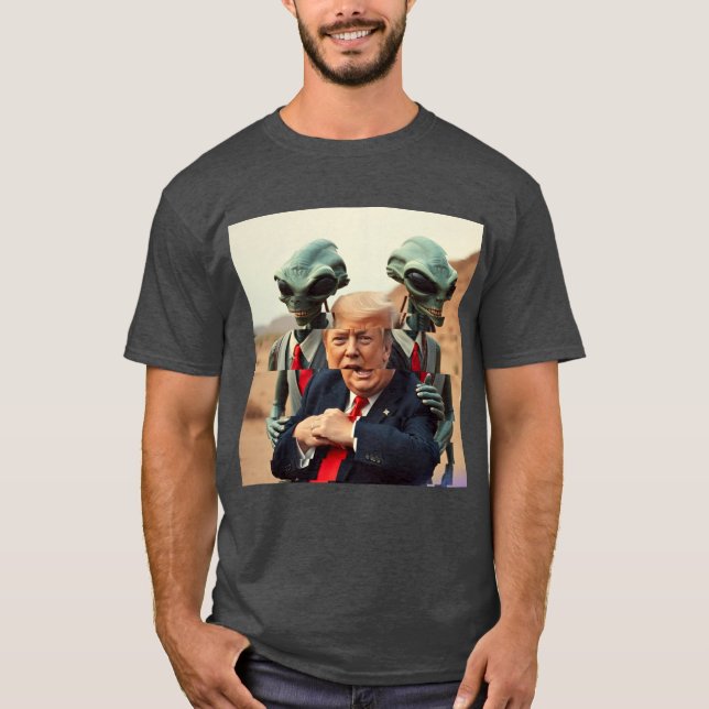 Camiseta Funny Trump - Secuestro de extranjeros (Anverso)