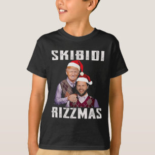 Camiseta Funny Trump Vance Skibidi Rizzmas hace Navidades G