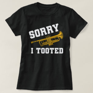 Camiseta Funny Trumpet Player lamenta haber tocado la banda
