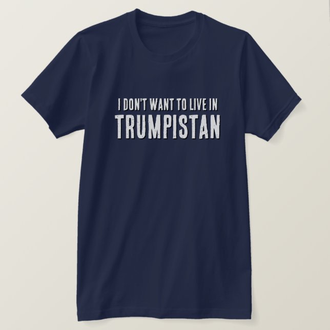 Camiseta Funny Trumpistan (Anverso del diseño)