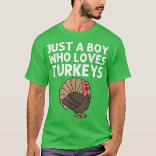 Camiseta Funny Turkey Designs For Boys Kids Thanksgiving An