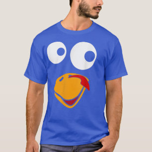Camiseta Funny Turkey FaceMen Mujeres Jóvenes Estilos Trot