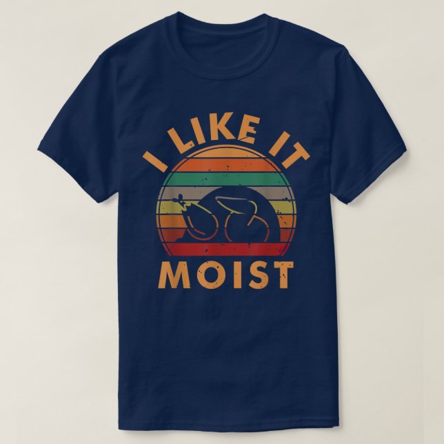 Camiseta Funny Turkey I Like It Moist Thanksgiving Dinner F (Diseño del anverso)