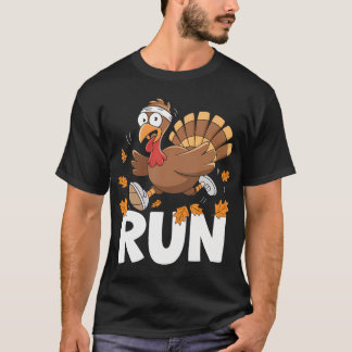 Camiseta Funny Turquía corre disfraz de Acción de Gracias c