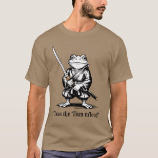 Camiseta Funny T'was el 'Tism M'Lord Funny Medieval Knight