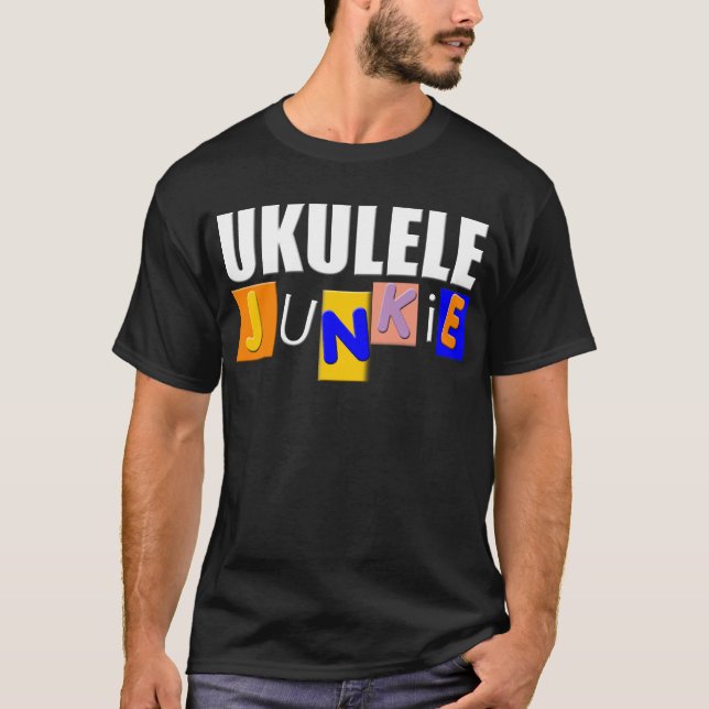 Camiseta Funny Ukulele (Anverso)