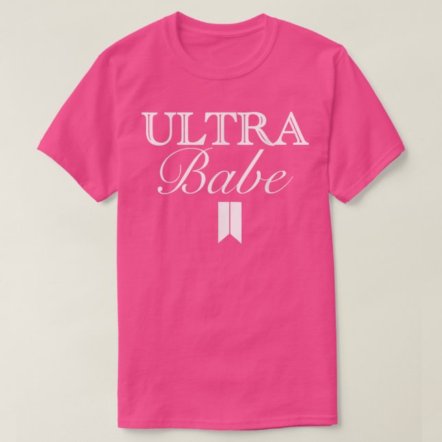 Camiseta Funny Ultra Babe Apparel  (Diseño del anverso)