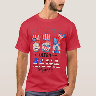 Camiseta Funny Ultra Maga Squad Gnomes 4 de Julio Ultra Me
