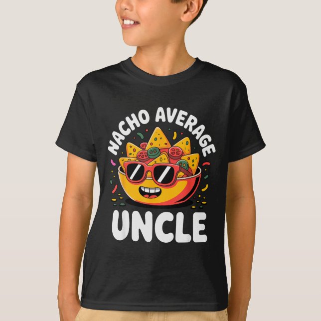 Camiseta Funny Uncle Design For Uncle Men First Time Uncle  (Anverso)