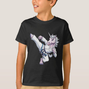 Camiseta Funny Unicorn Karate Chica I Taekwondo Martial Art