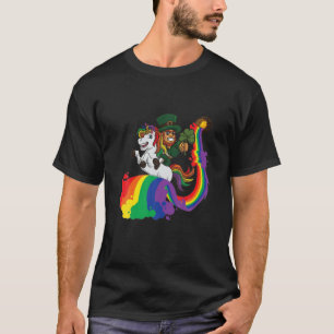 Camiseta Funny Unicorn Patrocinadores Día Chicas Niños Lepr