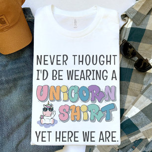 Camiseta Funny unicornio fiesta de cumpleaños de papá hombr