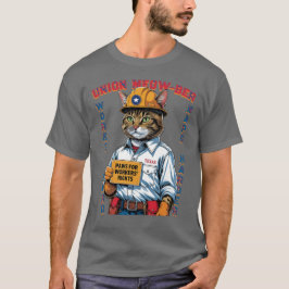 Camiseta Funny Union Feline Labour Day desde Texas