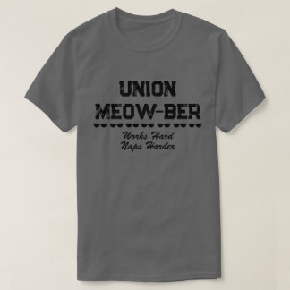 Camiseta Funny Union Meow-ber