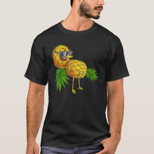 Camiseta Funny Upside Down Pineapple Swinger