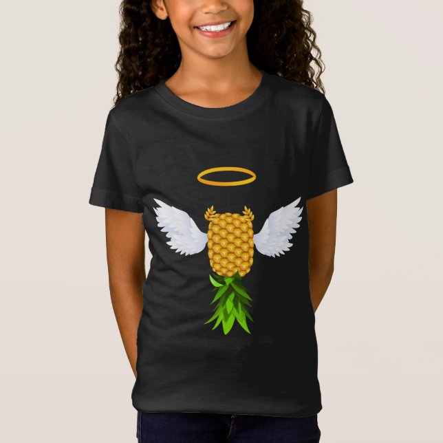Camiseta Funny Upside Down Pineapple Swinger Gift Guay Ange (Anverso)