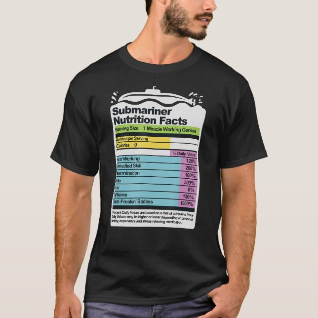 Camiseta Funny US Military Submarine Gift For A Veteran (Anverso)