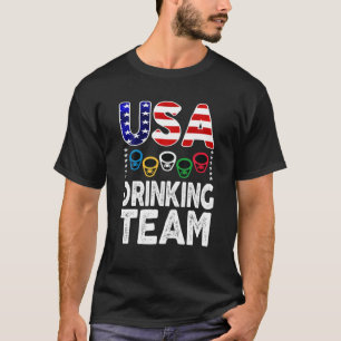 Camiseta Funny USA Beer Team Beer Fiesta Lover