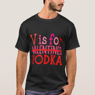 Camiseta Funny V Es Para El El día de San Valentín De Bebid