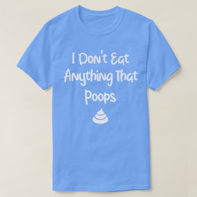 CAMISETA FUNNY VEGAN SHIRT (Diseño del anverso)