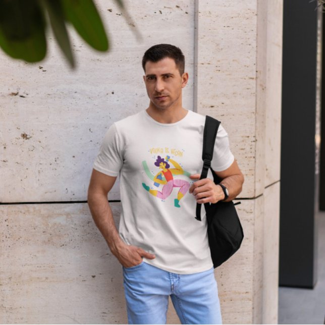 Camiseta Funny Vegan Vodka (Subido por el creador)