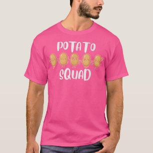 Camiseta Funny Vegetarian Kawaii Potato Squad