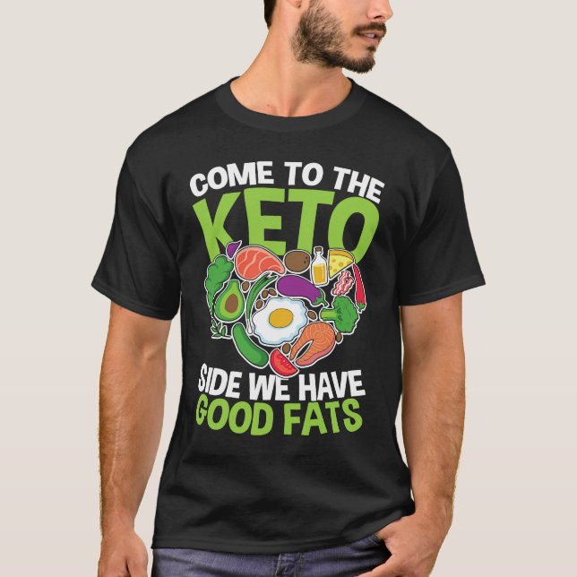 Camiseta Funny Vegetarian Saying Healthy Diet (Anverso)