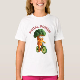 Camiseta Funny Veggie Rider