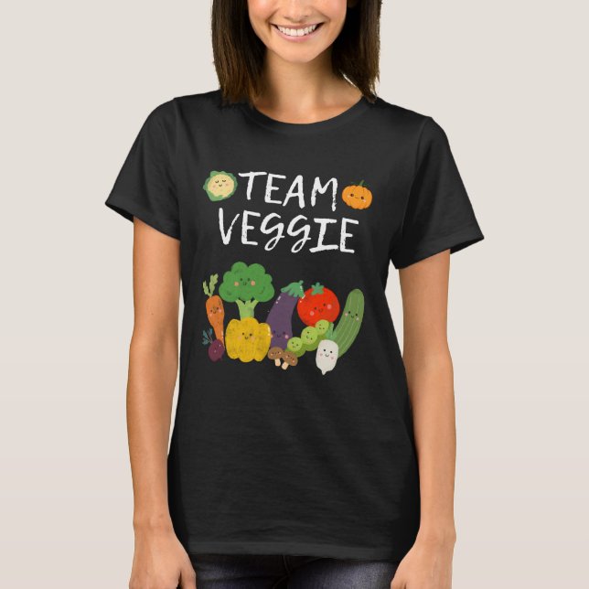 Camiseta Funny Veggie Vegan Plant Vegetarian (Anverso)