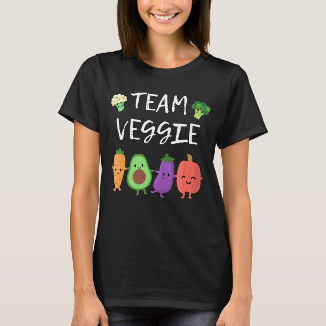 Camiseta Funny Veggie Vegan Plant Vegetarian (Anverso)