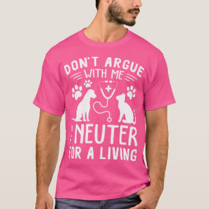Camiseta Funny Veterinaria Hombres Mujeres Vet Tech Assista