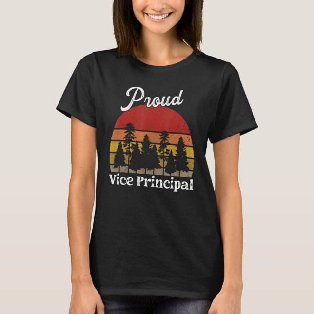 Camiseta Funny Vice Principal Shirts Job Title Professions (Anverso)