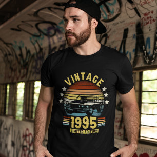 Camiseta Funny Vintage 1995 Birthday Retro Collectible
