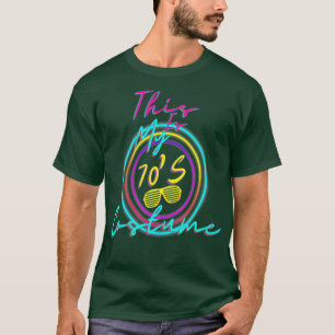 Camiseta Funny Vintage 70s Outfit Women Men This is my 70's