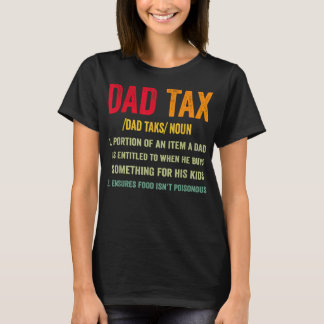 Camiseta Funny Vintage Dad Tax Definition Apparte Cita gras