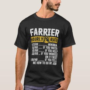 Camiseta Funny Vintage Farrier Apparel Blacksmithing Hourth