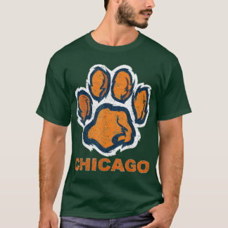 Camiseta Funny Vintage Foot Chicago For Fans