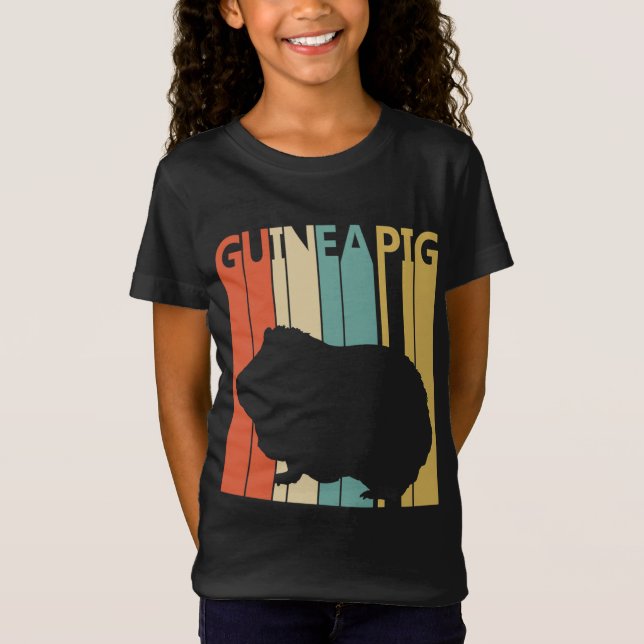 Camiseta Funny Vintage Guinea Pig (Anverso)