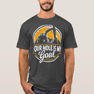 Camiseta Funny Vintage Look Funny Excavator Driver Gifts 1