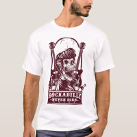 Funny Vintage Rockabilly Skeleton