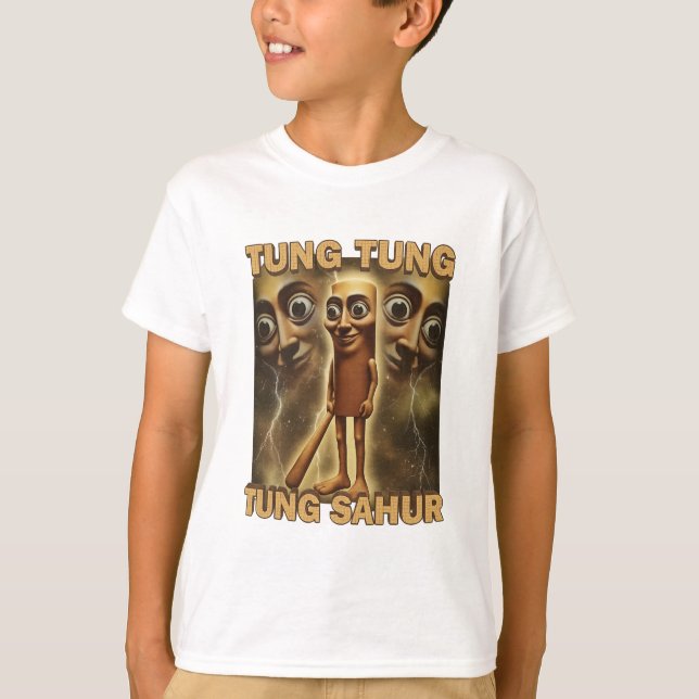 Camiseta Funny Viral-Style Cartoon | Meme Aesthetic Art (Anverso)