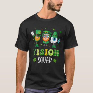 Camiseta Funny Vision Squad Leprechaun Optometrist St Patri