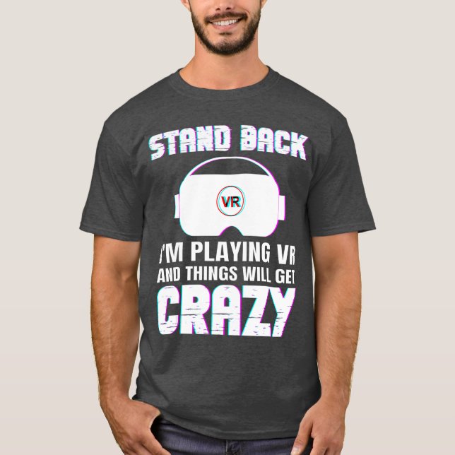 Camiseta Funny VR Gaming Design For Men Women Virtual Reali (Anverso)