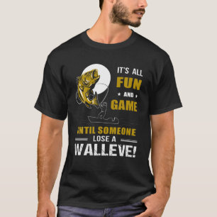 Camiseta Funny Walleye Men Dad