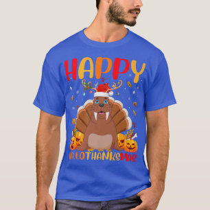 Camiseta Funny Walrus Animal Lover Happy Walrus HelloThanks